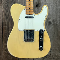 SOLD - Fender Telecaster 1968 7lb 4oz Blonde Maple Cap Fretboard Vintage Guitar