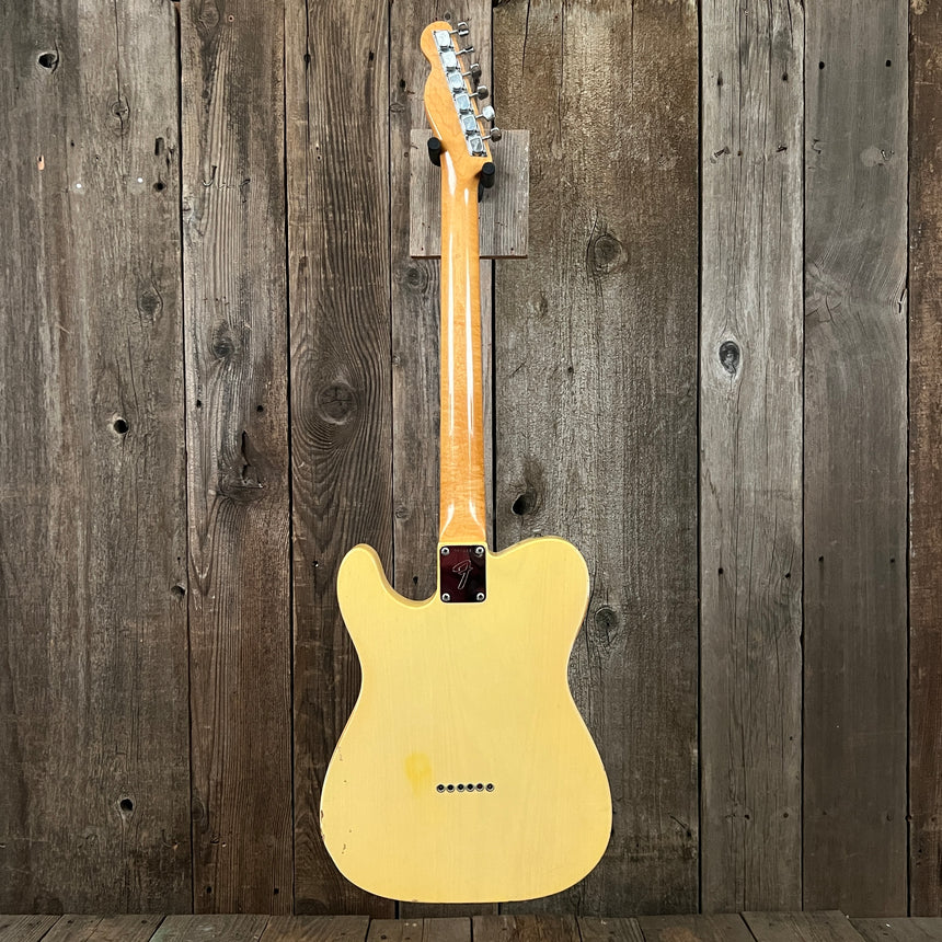 SOLD - Fender Telecaster 1968 7lb 4oz Blonde Maple Cap Fretboard Vintage Guitar