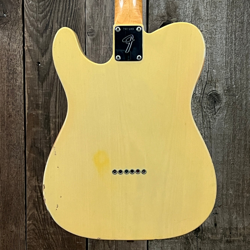 SOLD - Fender Telecaster 1968 7lb 4oz Blonde Maple Cap Fretboard Vintage Guitar