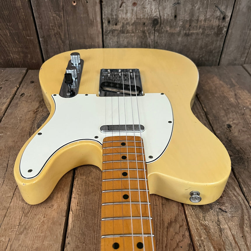 SOLD - Fender Telecaster 1968 7lb 4oz Blonde Maple Cap Fretboard Vintage Guitar