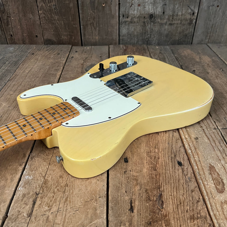 SOLD - Fender Telecaster 1968 7lb 4oz Blonde Maple Cap Fretboard Vintage Guitar