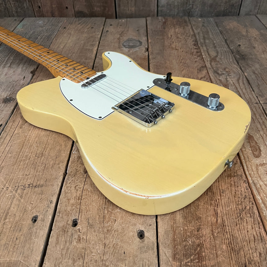 SOLD - Fender Telecaster 1968 7lb 4oz Blonde Maple Cap Fretboard Vintage Guitar