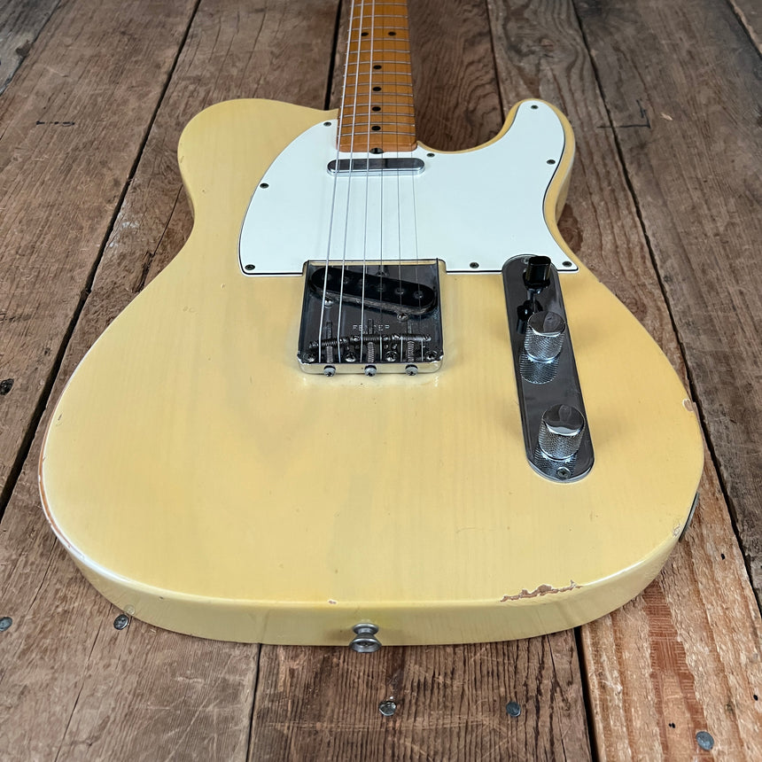 SOLD - Fender Telecaster 1968 7lb 4oz Blonde Maple Cap Fretboard Vintage Guitar