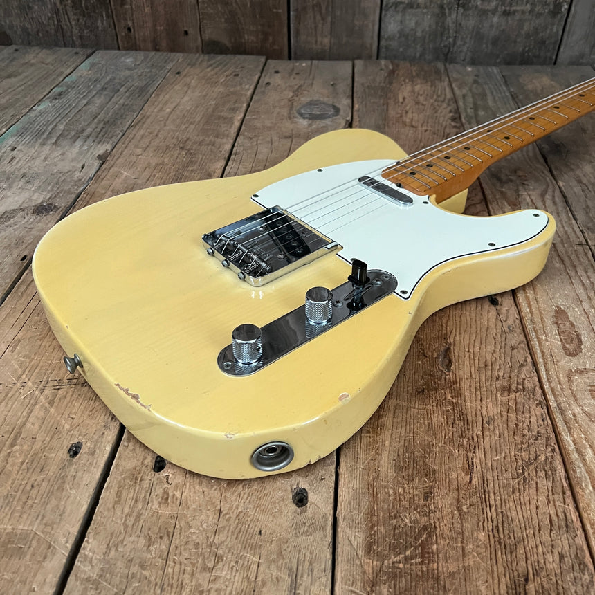 SOLD - Fender Telecaster 1968 7lb 4oz Blonde Maple Cap Fretboard Vintage Guitar