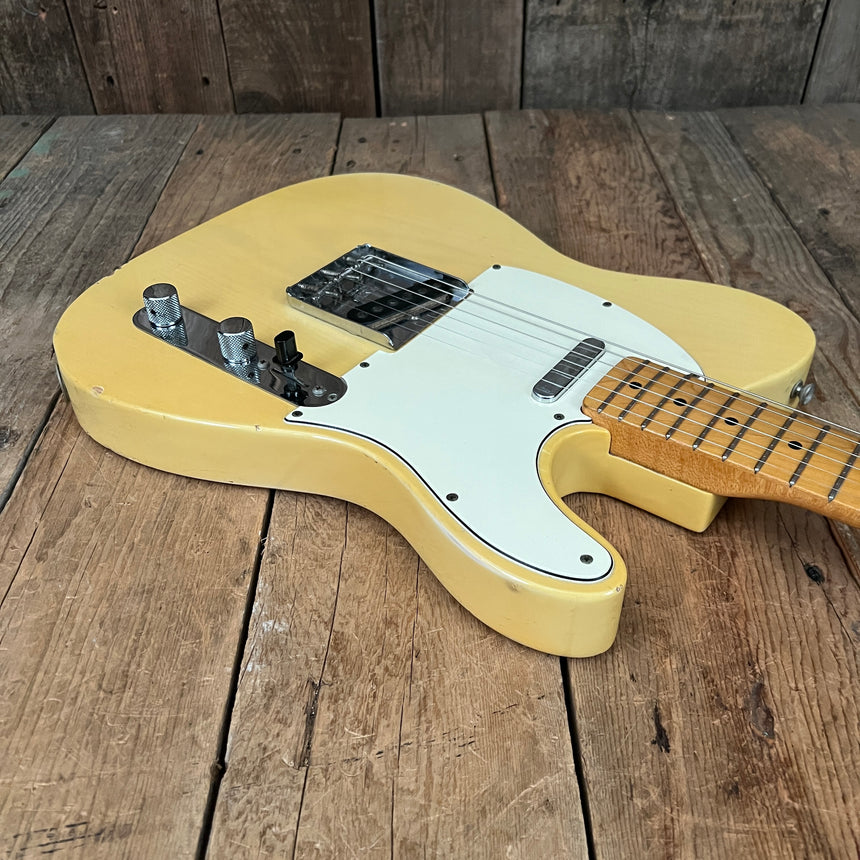 SOLD - Fender Telecaster 1968 7lb 4oz Blonde Maple Cap Fretboard Vintage Guitar