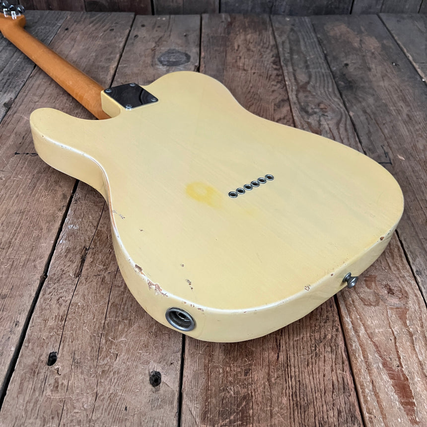 Fender Telecaster 1968 7lb 4oz Blonde Maple Cap Fretboard Vintage Guitar