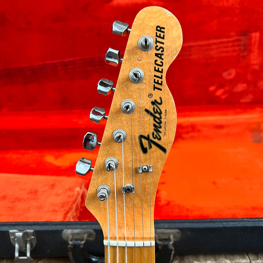 SOLD - Fender Telecaster 1968 7lb 4oz Blonde Maple Cap Fretboard Vintage Guitar