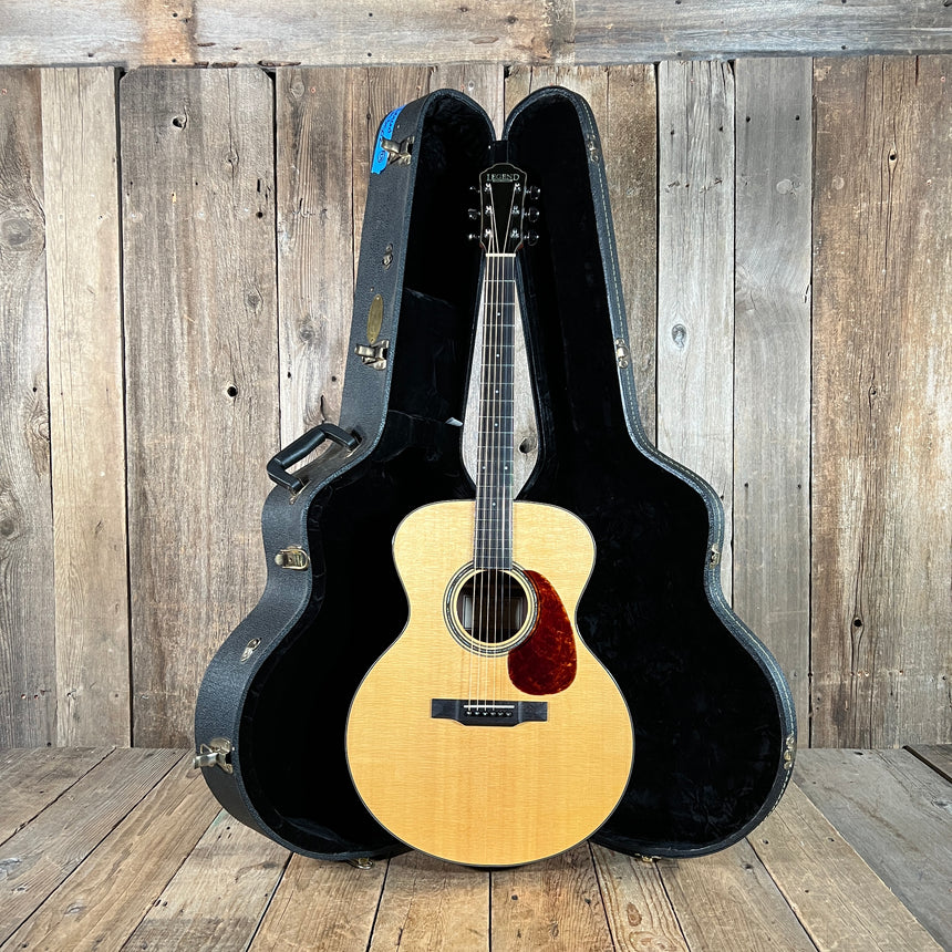 Legend MJ502 RW Mini Jumbo Acoustic Electric 2001 Natural