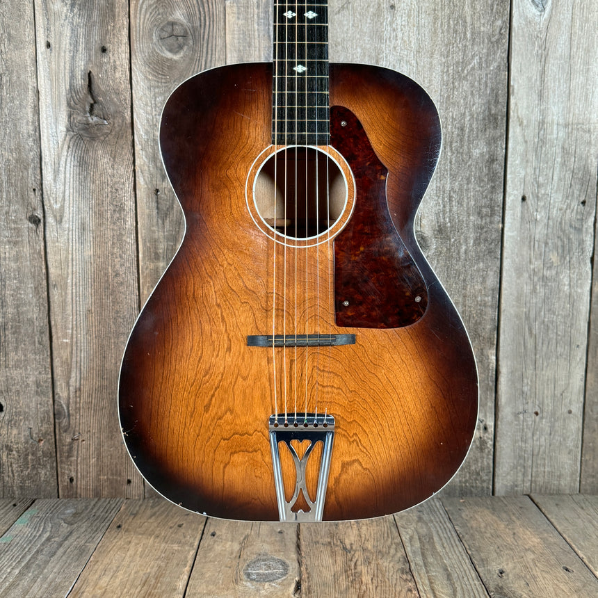 Silvertone H614 1956 Sunburst Playable Project- ON THE WAY TO THE NASHVILLE GUITAR SHOW