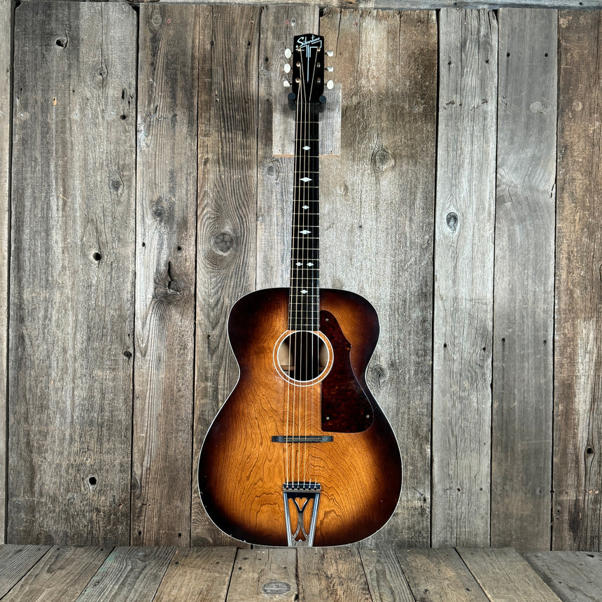 Silvertone H614 1956 Sunburst Playable Project- ON THE WAY TO THE NASHVILLE GUITAR SHOW