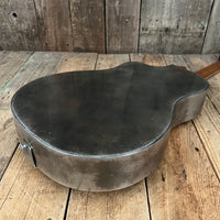 SOLD - Mule Resophonic Tri Cone Resonator Acoustic Electric Aged Cutaway