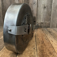 SOLD - Mule Resophonic Tri Cone Resonator Acoustic Electric Aged Cutaway