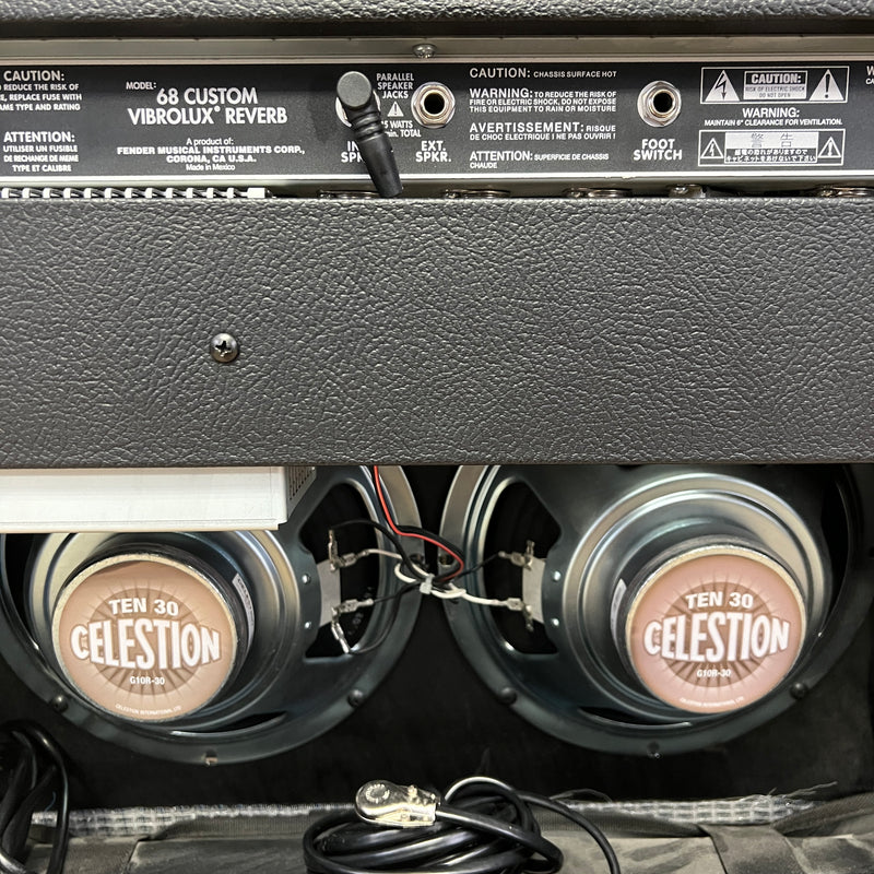 SOLD - Fender 68 Custom Vibrolux Reverb-Amp 2019
