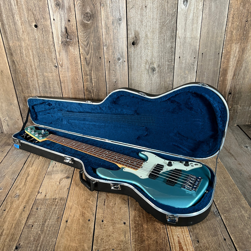 Fender Roscoe Beck Artist Series Jazz Bass 1998 Teal Green Metallic