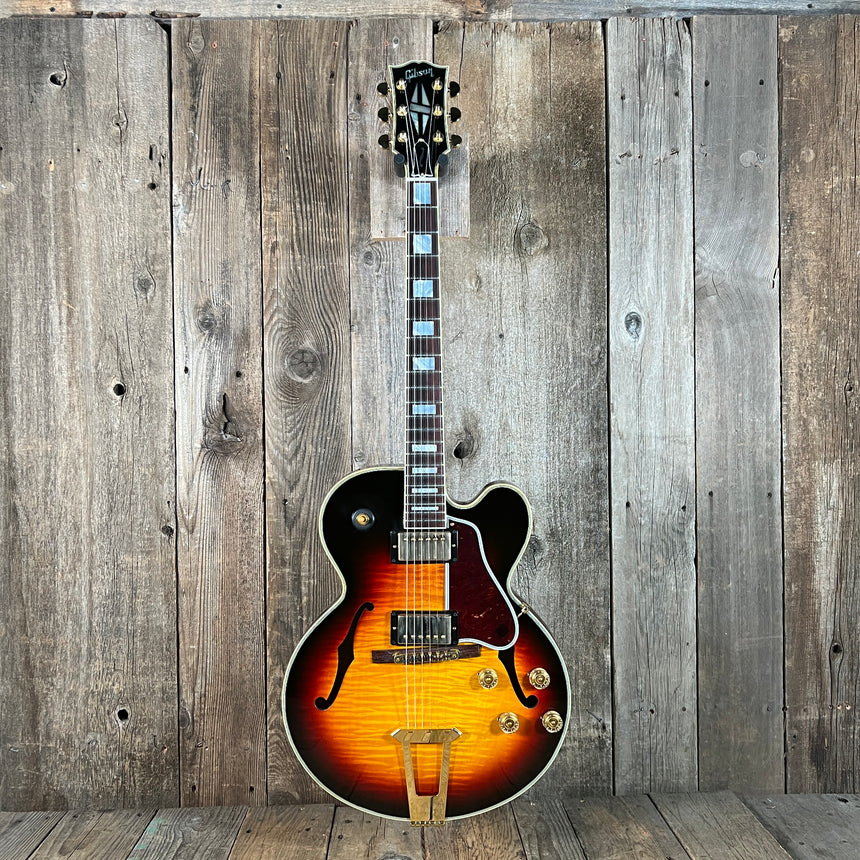 SOLD - Gibson ES-275 Custom Flamed Sunset Burst ES275F185BG1H 2018