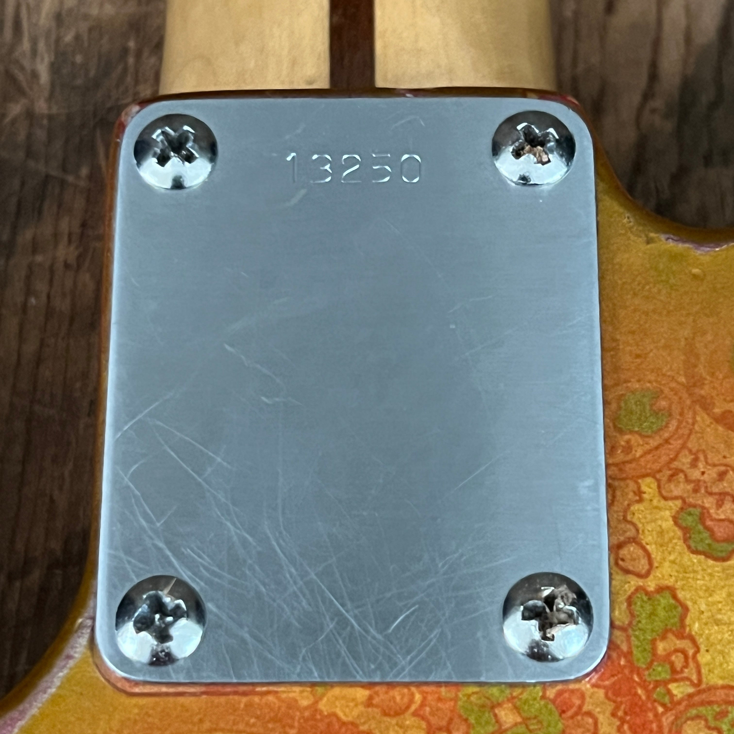 SOLD - Squier Gold Paisley Partscaster 1985 Telecaster