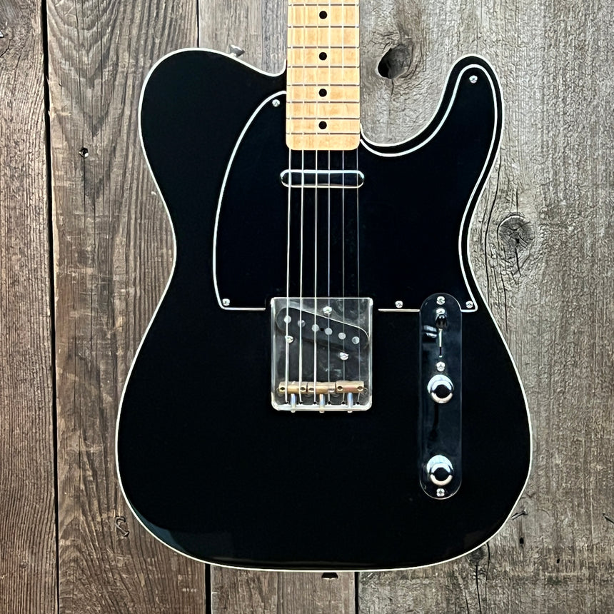 SOLD - Lentz Traditional T 2009 Black Telecaster Custom Black on Black