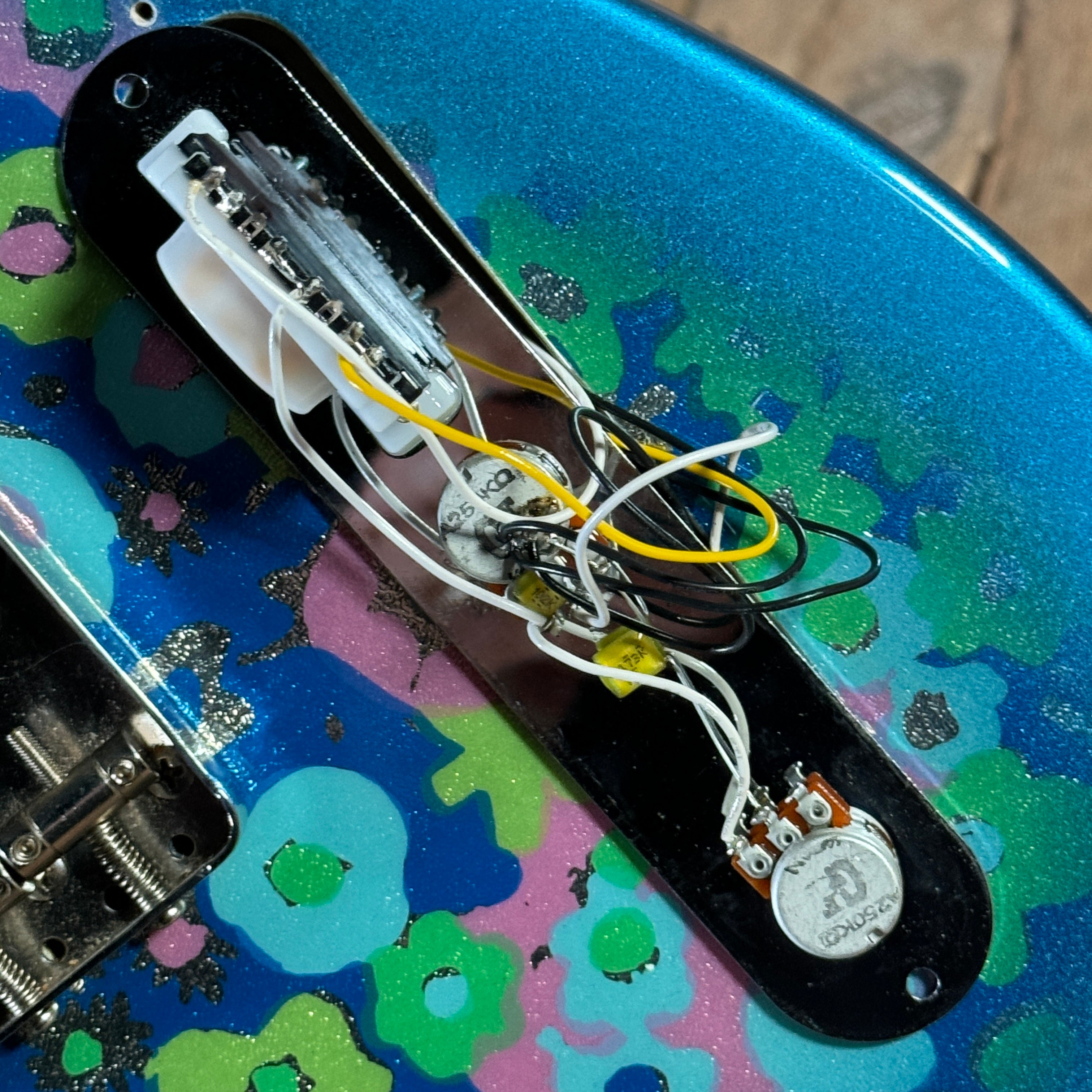Fender Blue Floral Telecaster Made in Japan 2016 – Mahar's