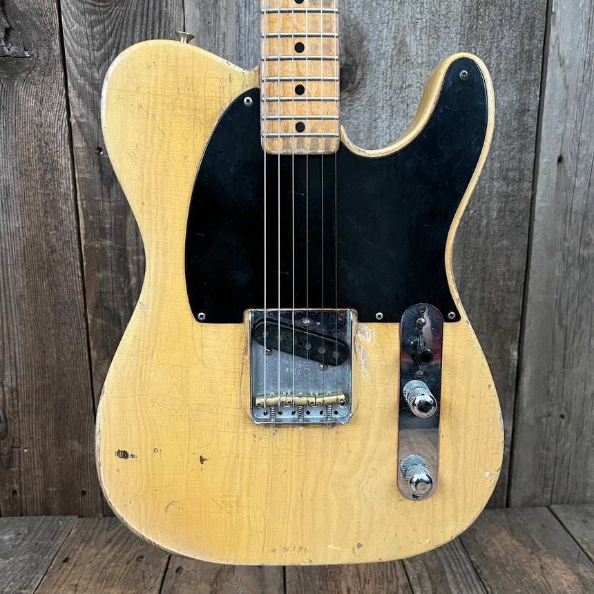 SOLD - Fender Esquire Blackguard 1952 Blonde