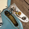 SOLD - Fender Mustang 1965 Mustang Blue Abigail Ybarra wound pickups
