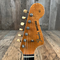 SOLD - Fender Mustang 1965 Mustang Blue Abigail Ybarra wound pickups