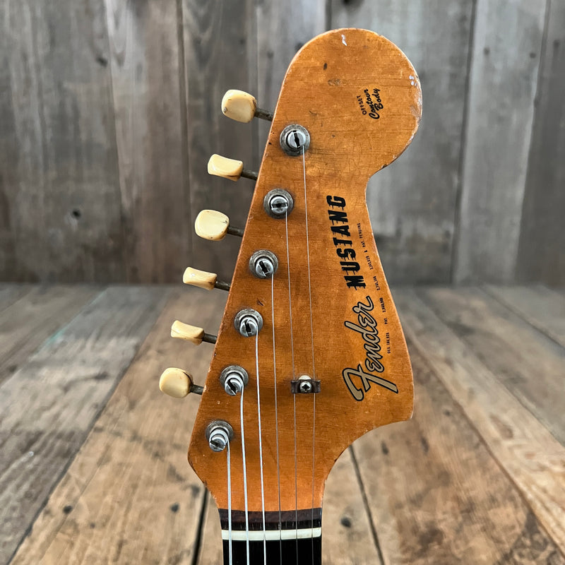 SOLD - Fender Mustang 1965 Mustang Blue Abigail Ybarra wound pickups