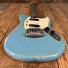 SOLD - Fender Mustang 1965 Mustang Blue Abigail Ybarra wound pickups