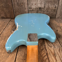 SOLD - Fender Mustang 1965 Mustang Blue Abigail Ybarra wound pickups