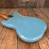 SOLD - Fender Mustang 1965 Mustang Blue Abigail Ybarra wound pickups