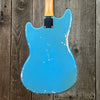 SOLD - Fender Mustang 1965 Mustang Blue Abigail Ybarra wound pickups