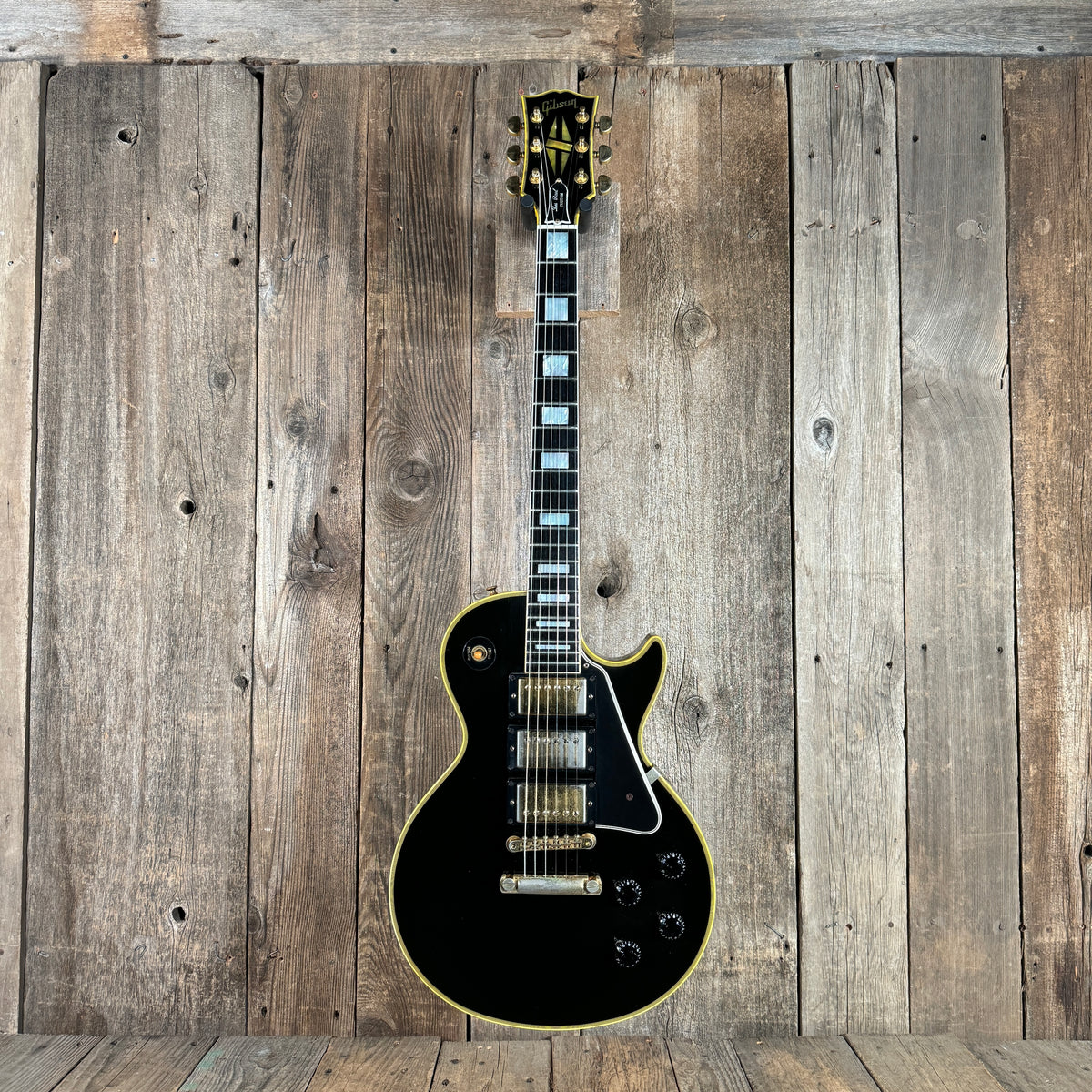 SOLD - Gibson Custom Shop Historic Les Paul '57 LPB-3 Black Beauty Reissue 2004