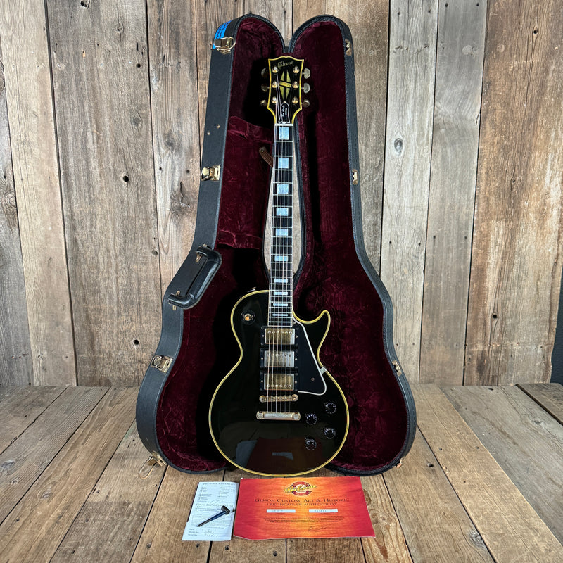 SOLD - Gibson Custom Shop Historic Les Paul '57 LPB-3 Black Beauty Reissue 2004