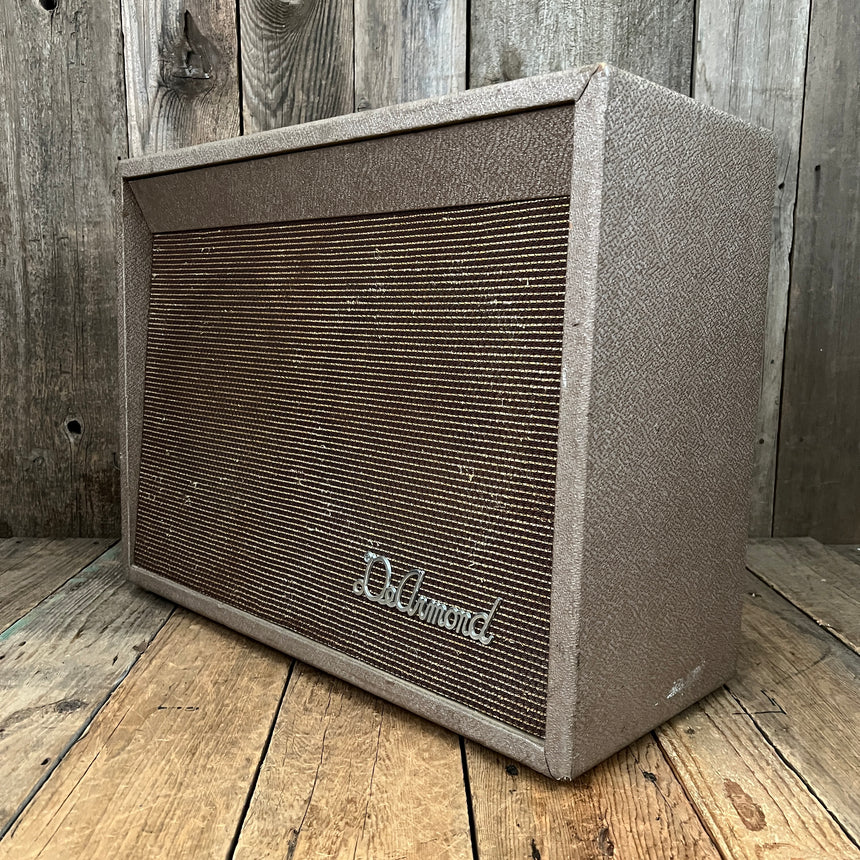 SOLD - DeArmond R25T 2x10" Amplifier 1960 Brown