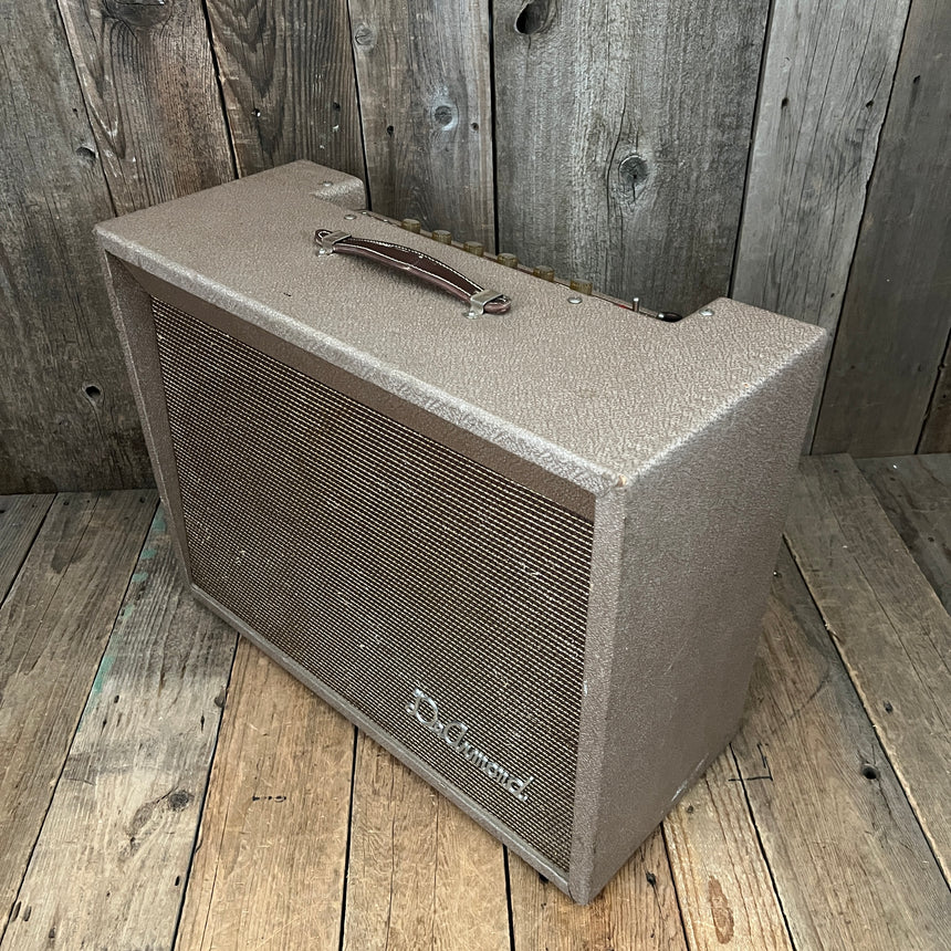 SOLD - DeArmond R25T 2x10" Amplifier 1960 Brown