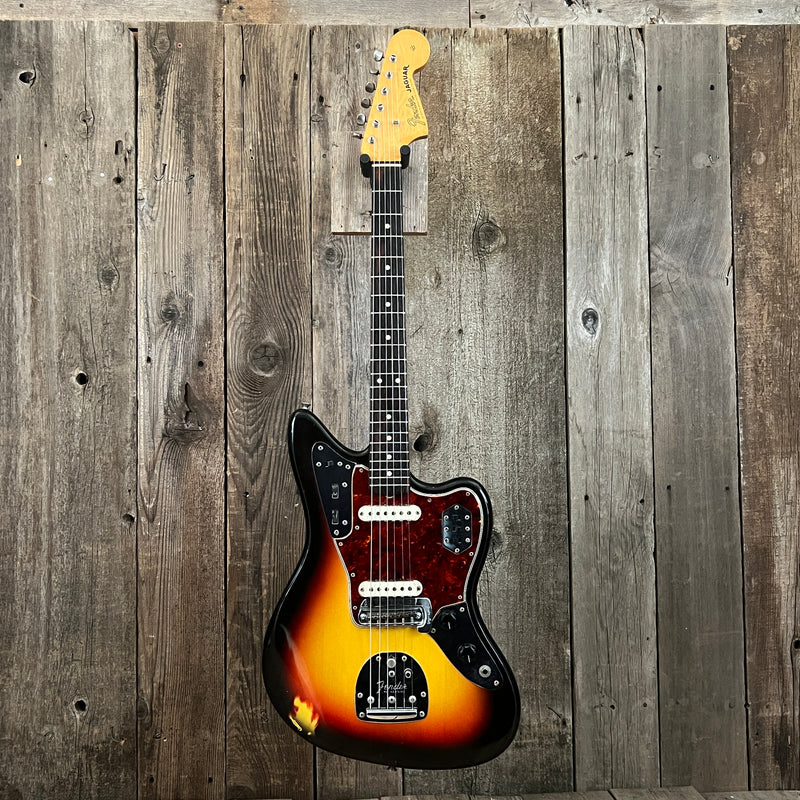 SOLD - Fender Jaguar 1965 Sunburst L Plate Pre CBS