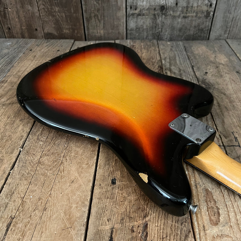 SOLD - Fender Jaguar 1965 Sunburst L Plate Pre CBS