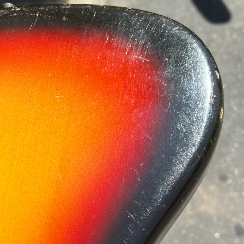 SOLD - Fender Jaguar 1965 Sunburst L Plate Pre CBS