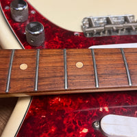 SOLD - Fender Duo Sonic 1964 Olympic White Pre CBS Clay Dot
