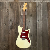SOLD - Fender Duo Sonic 1964 Olympic White Pre CBS Clay Dot