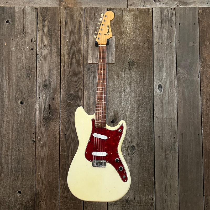 SOLD - Fender Duo Sonic 1964 Olympic White Pre CBS Clay Dot