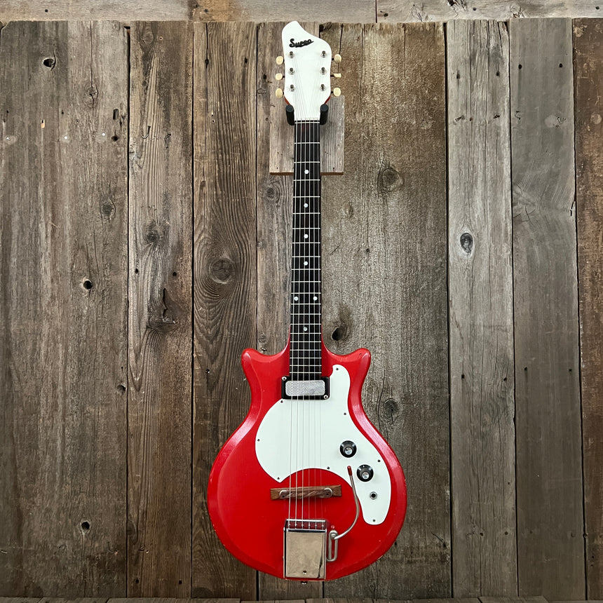 SOLD - Supro Suprosonic 30 1964 Red