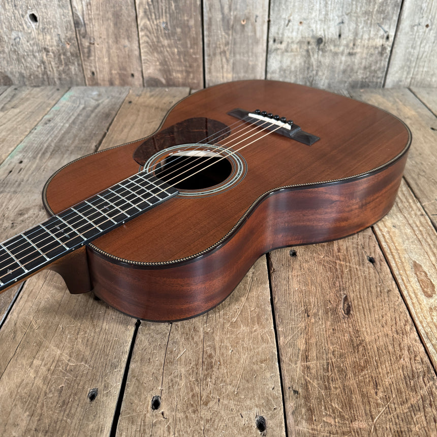 Preston Thompson 00-12RCM Old Growth Redwood and Cuban Mahogany 2019 Natural Satin