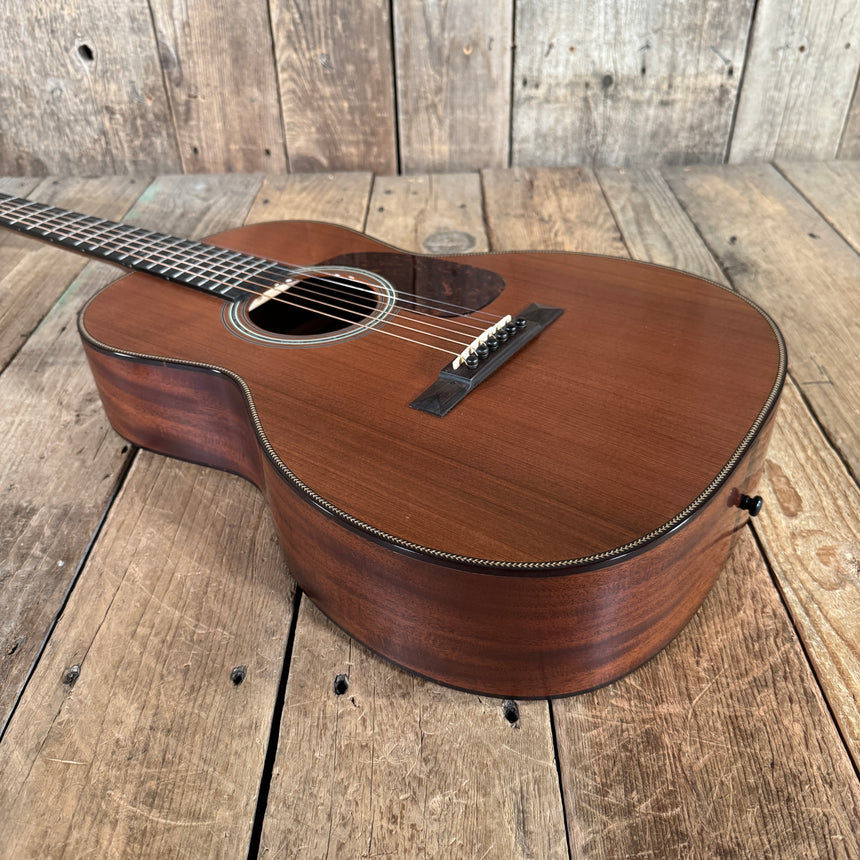 Preston Thompson 00-12RCM Old Growth Redwood and Cuban Mahogany 2019 Natural Satin