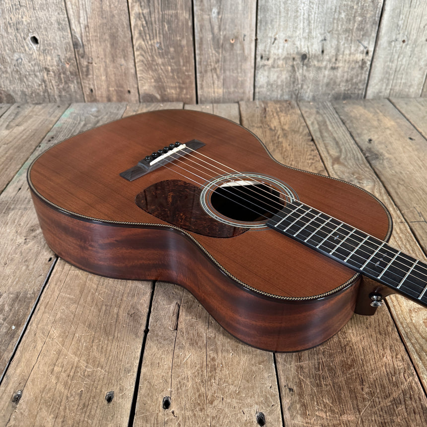 Preston Thompson 00-12RCM Old Growth Redwood and Cuban Mahogany 2019 Natural Satin