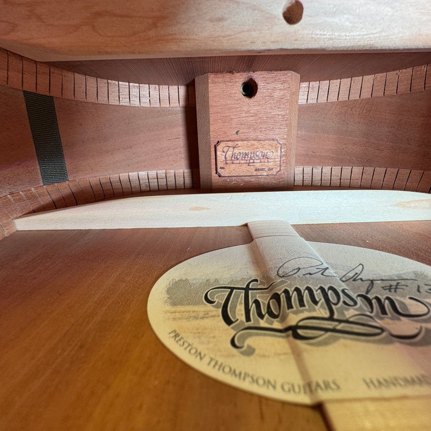 Preston Thompson 00-12RCM Old Growth Redwood and Cuban Mahogany 2019 Natural Satin