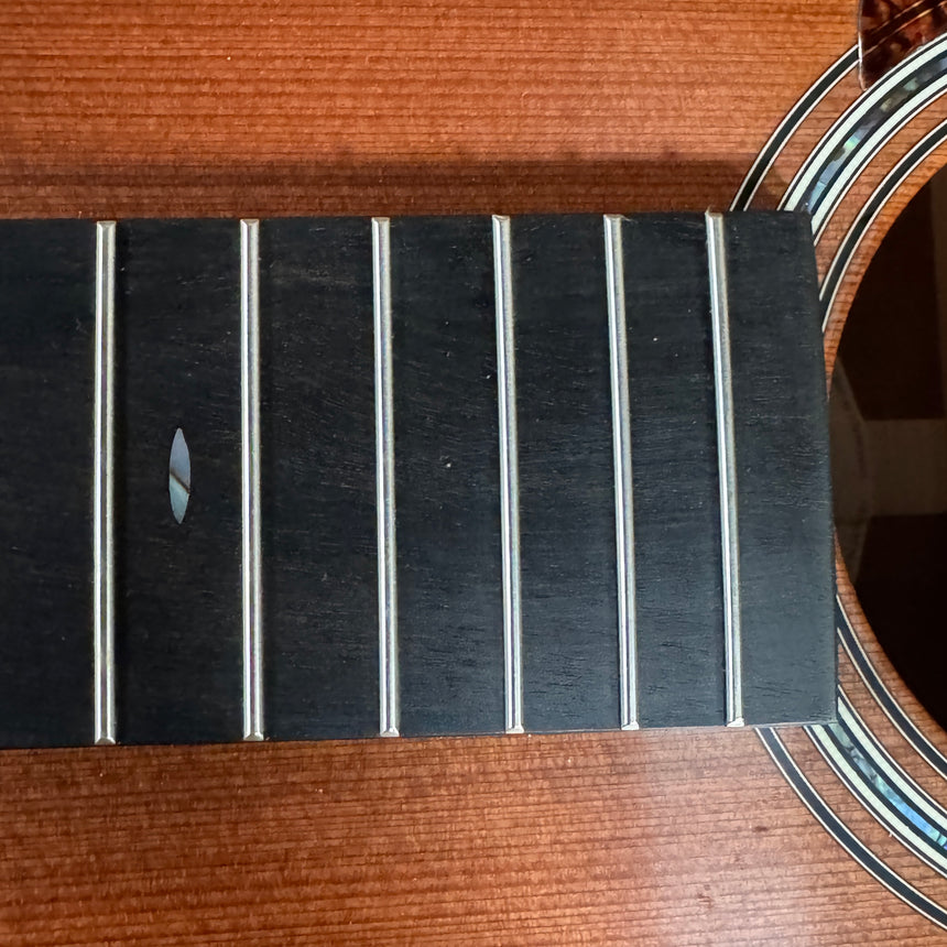 Preston Thompson 00-12RCM Old Growth Redwood and Cuban Mahogany 2019 Natural Satin