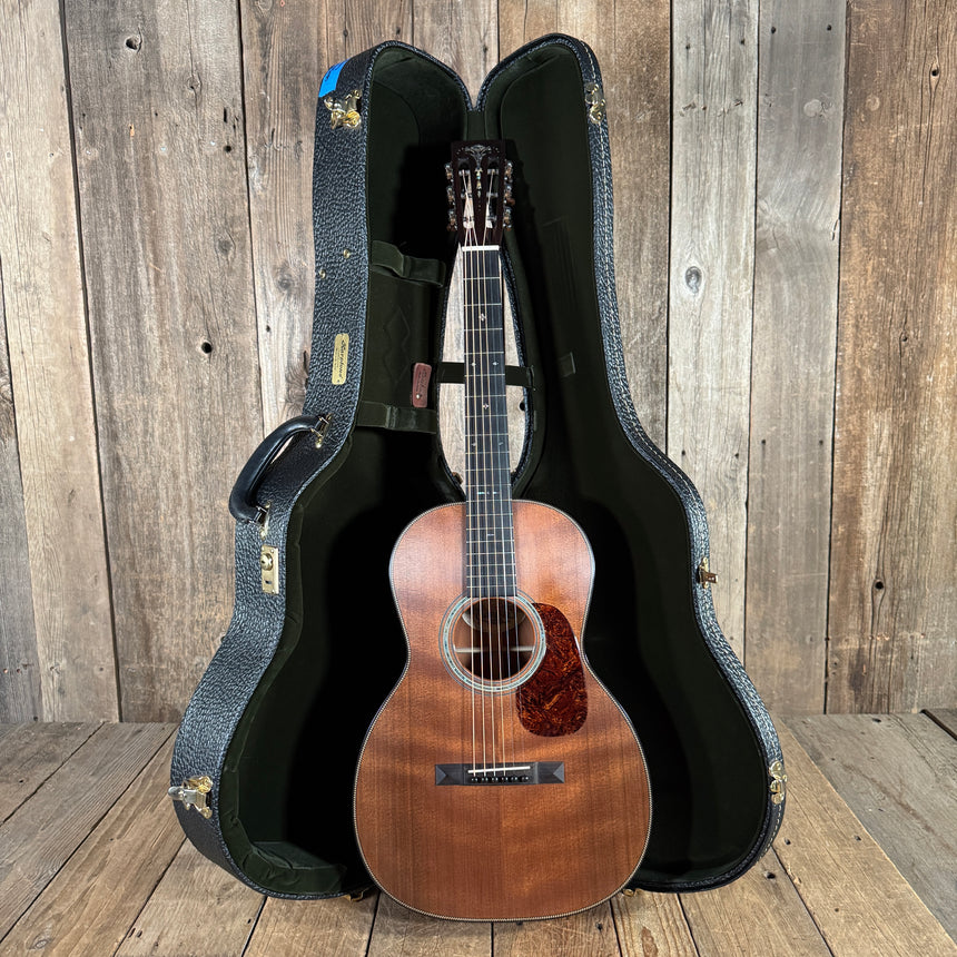 Preston Thompson 00-12RCM Old Growth Redwood and Cuban Mahogany 2019 Natural Satin