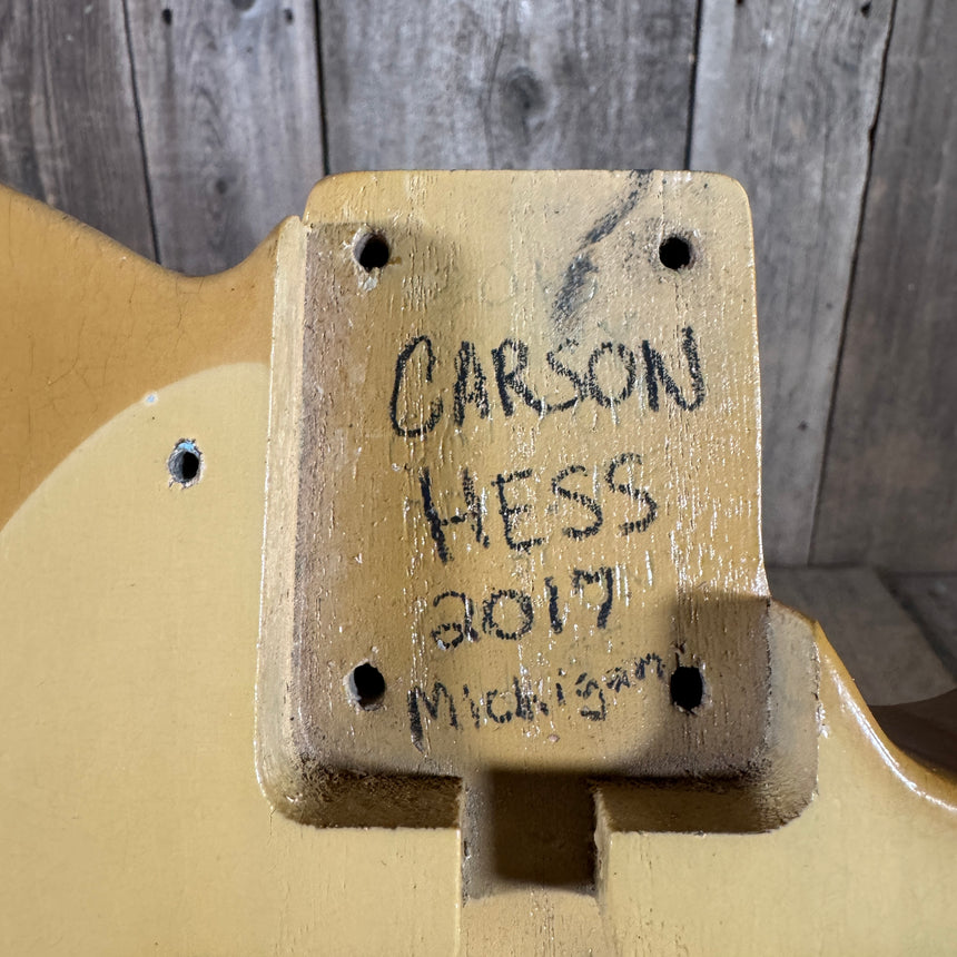 Carson Hess Esquire 2017 Butterscotch Blonde