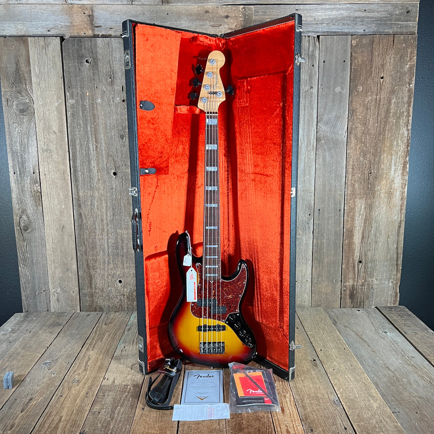 Fender 2003 Reggie Hamilton Jazz Bass V Custom Shop 3 Tone Sunburst