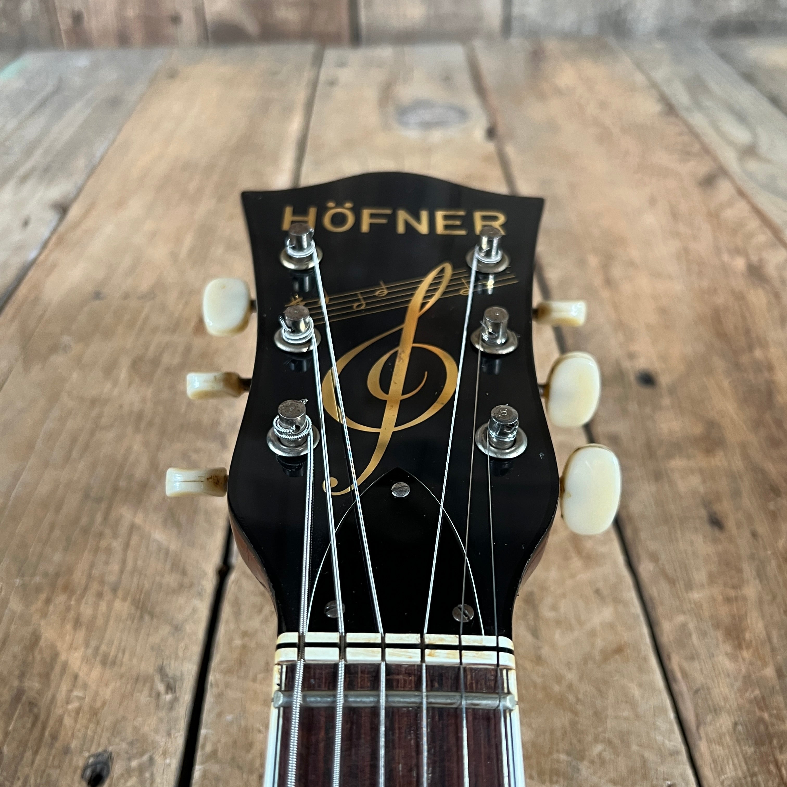 Hofner 457 S E2 1960's Sunburst – Mahar's Vintage Guitars